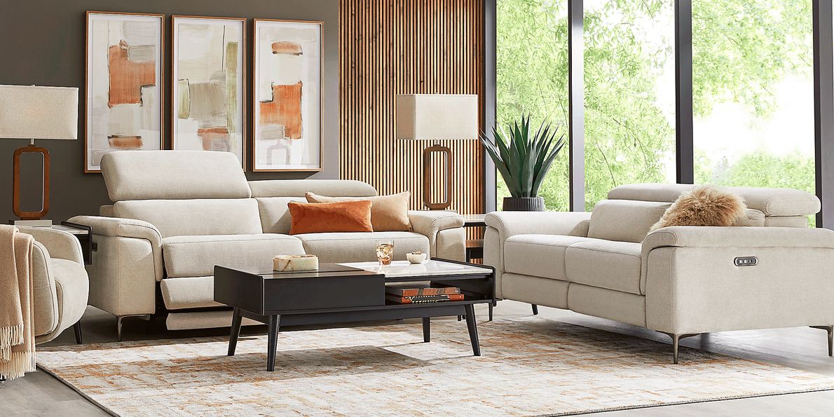 Weatherford Park 5 Pc Dual Power Reclining Living Room Set