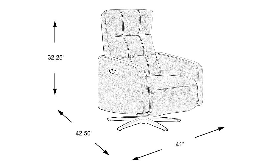 Weatherford Park Beige Polyester Fabric Dual Power Reclining Sofa - Rooms  To Go