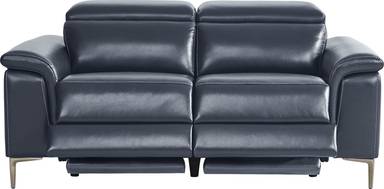 dual power reclining loveseat
