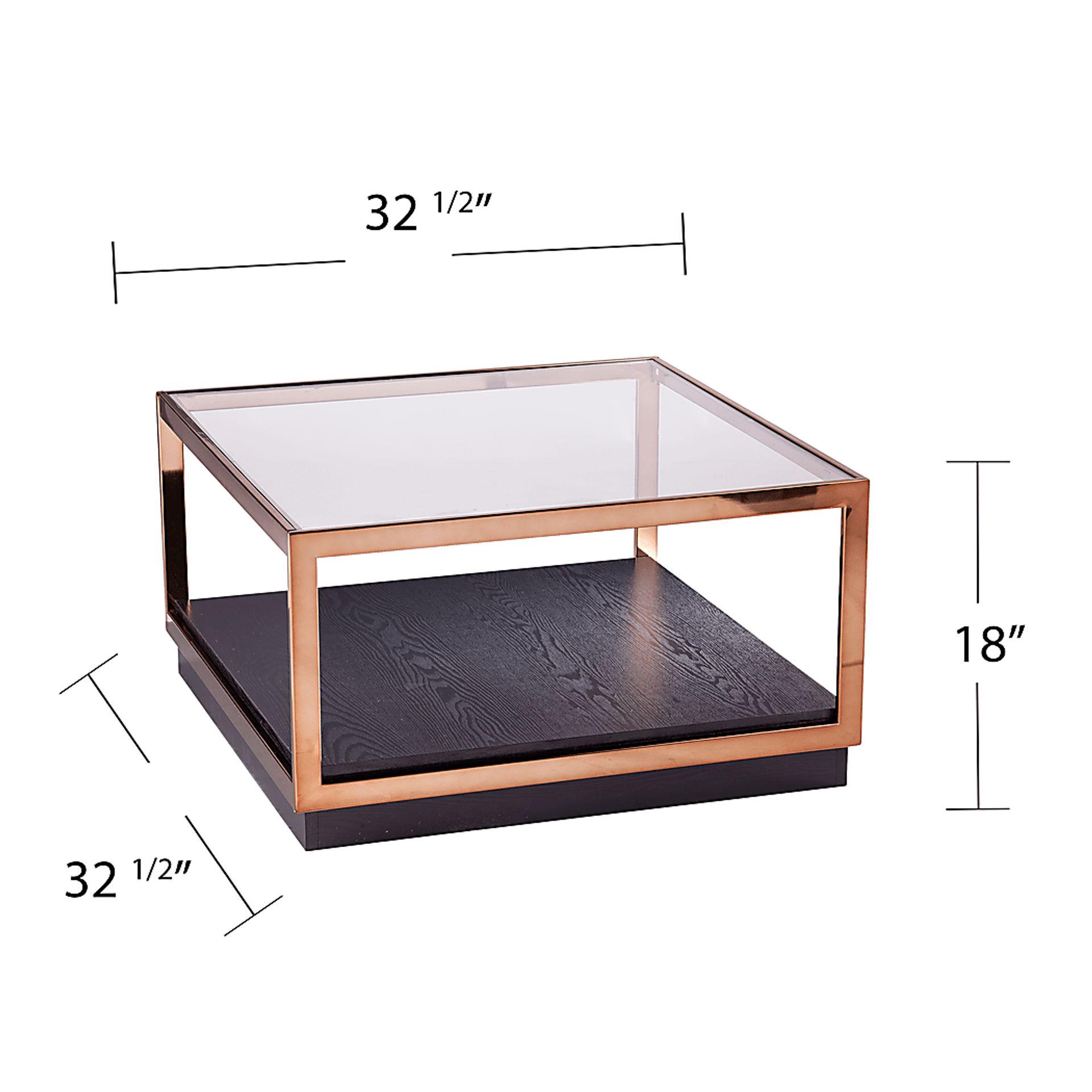Weathervan Black Cocktail Table - Image 5