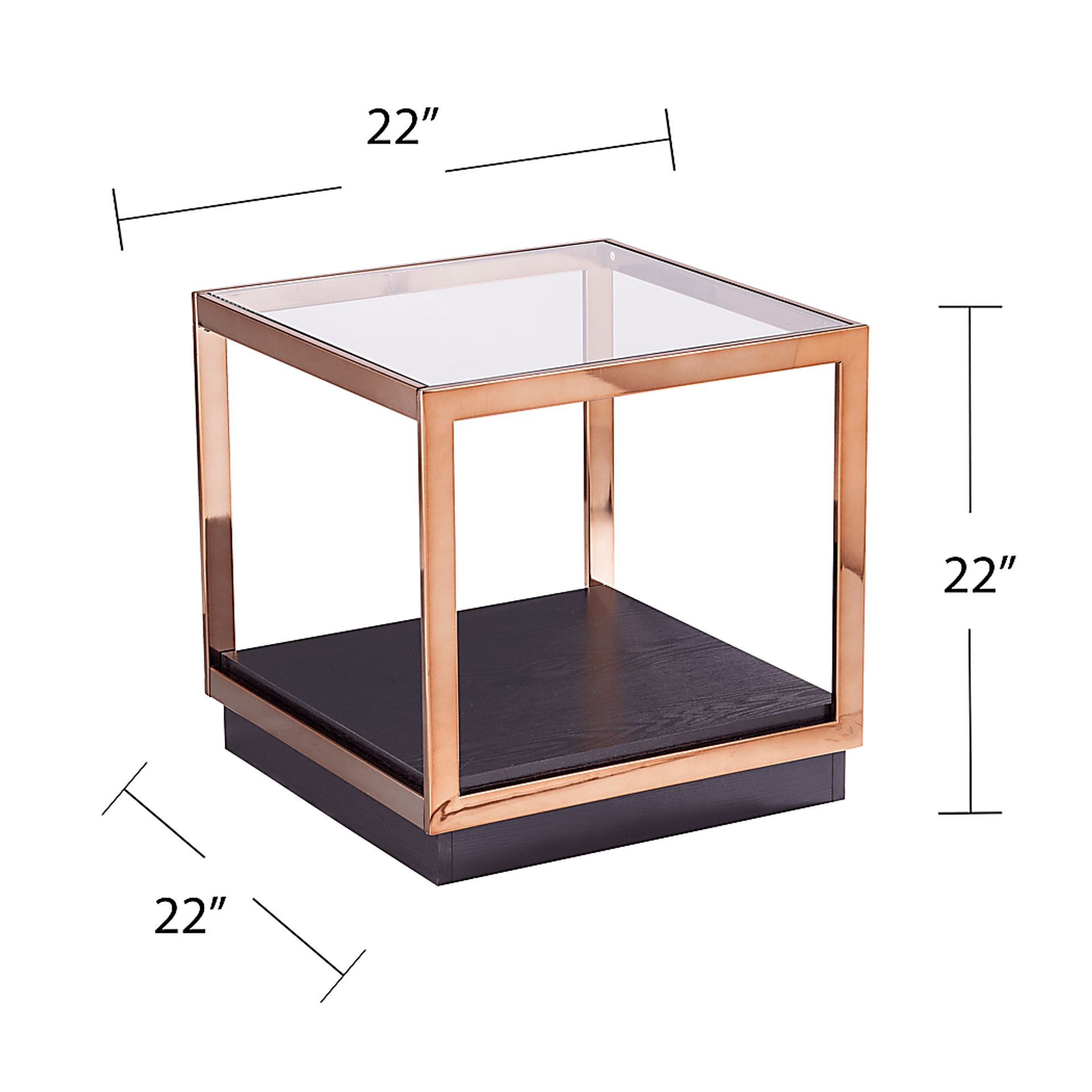 Weathervan Black End Table - Image 5