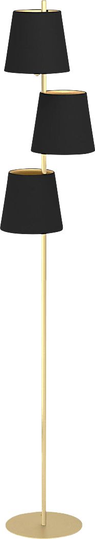 Weber Hollow Brass Floor Lamp