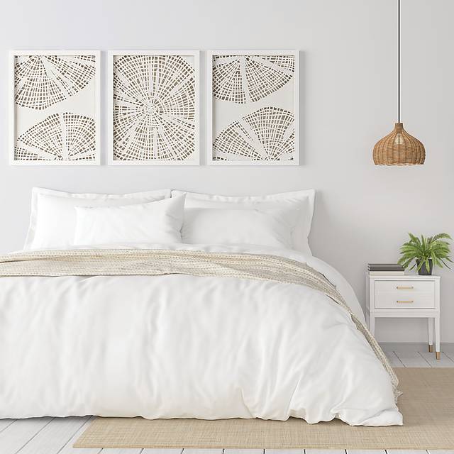 Webrews Off White Wall Decor, Set of 3 - Thumbnail - Image 3