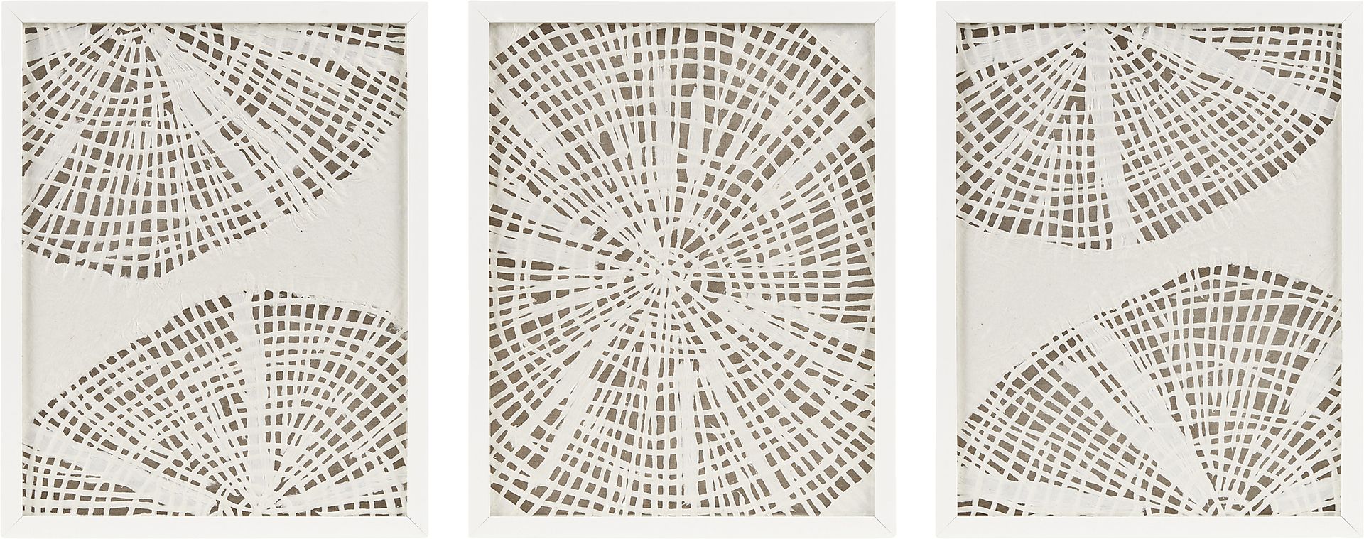 Webrews Off White Wall Decor, Set of 3 - Image 1