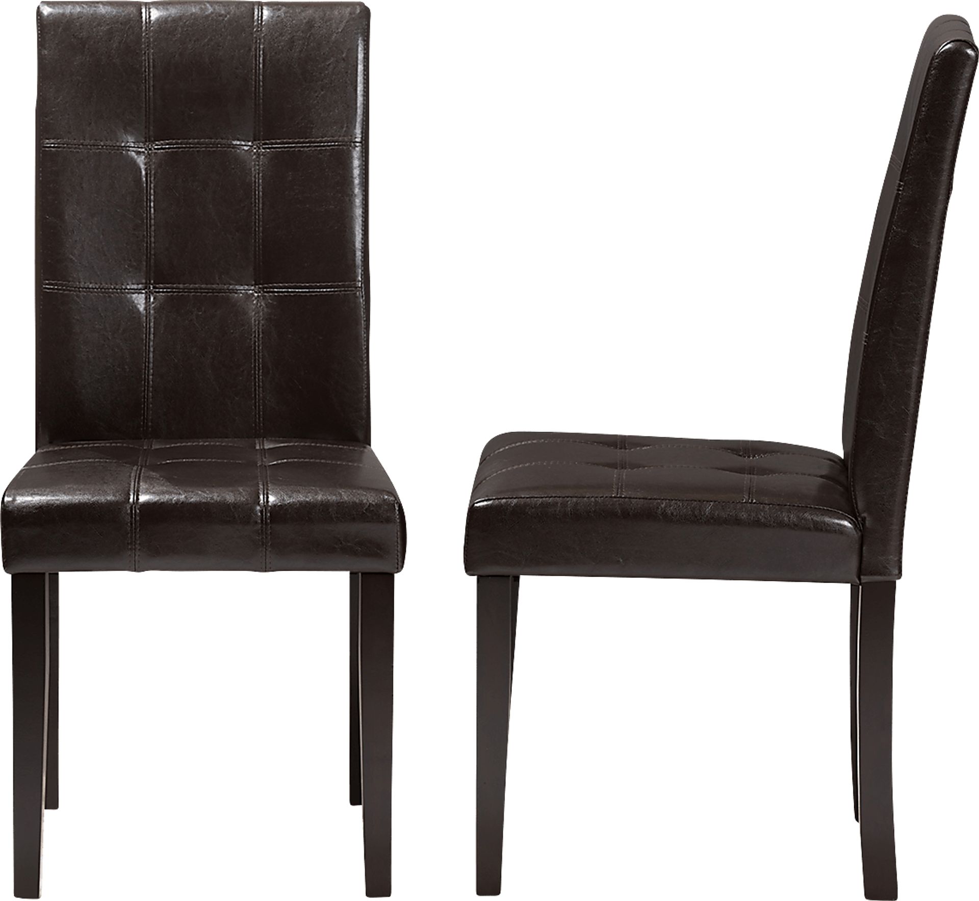 Webrewsa Dark Brown Dining Chair, Set of 2 - Image 5