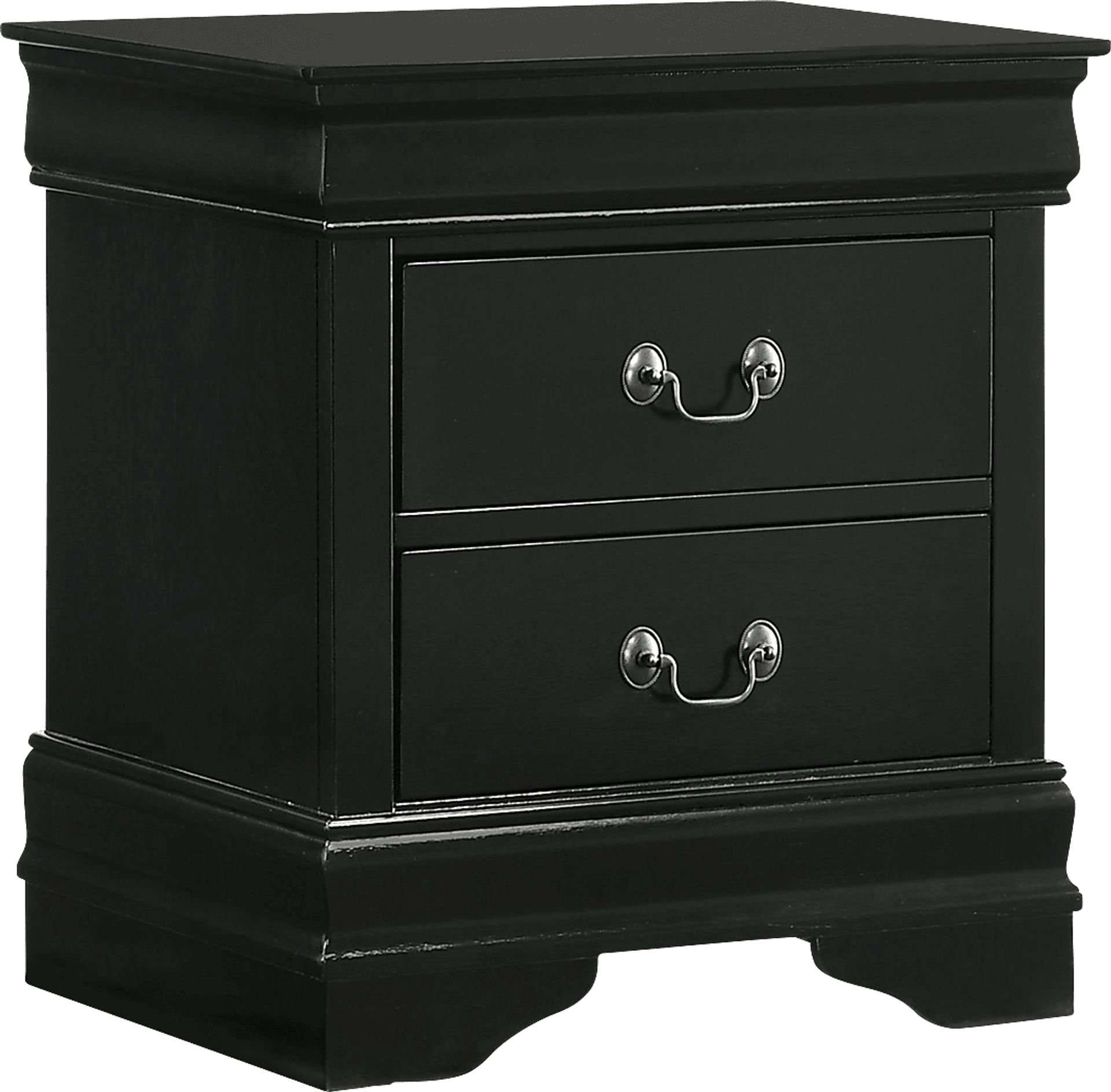 Websking Black Nightstand - Image 1
