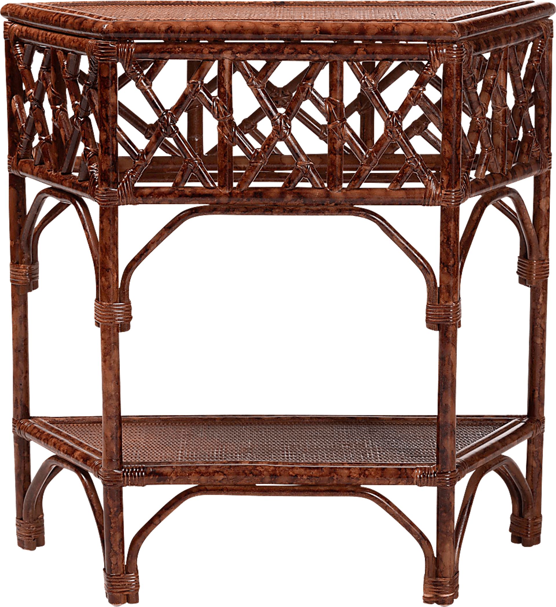 Webwayt Dark Brown Console Table - Image 6