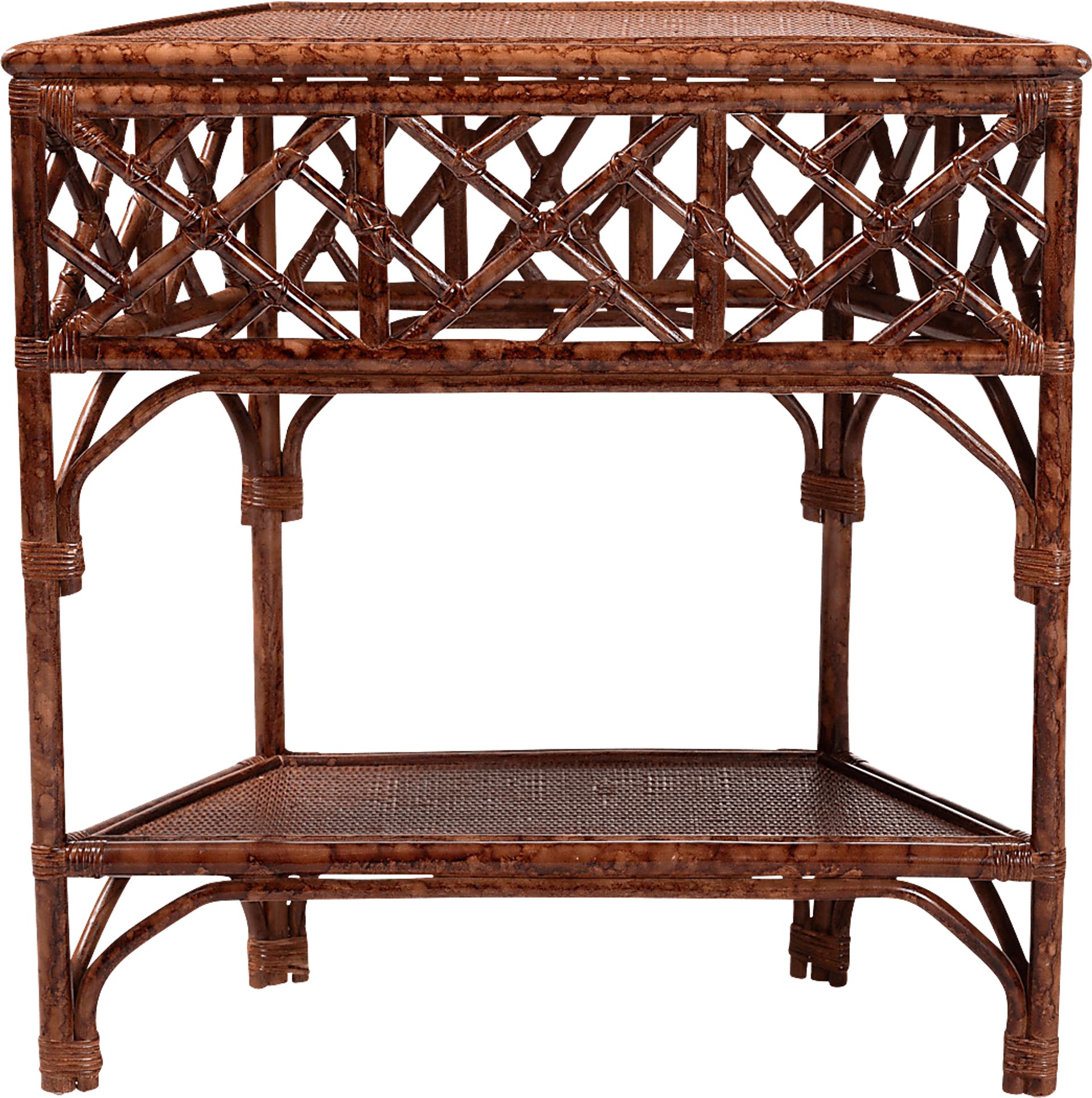 Webwayt Dark Brown Console Table - Image 8