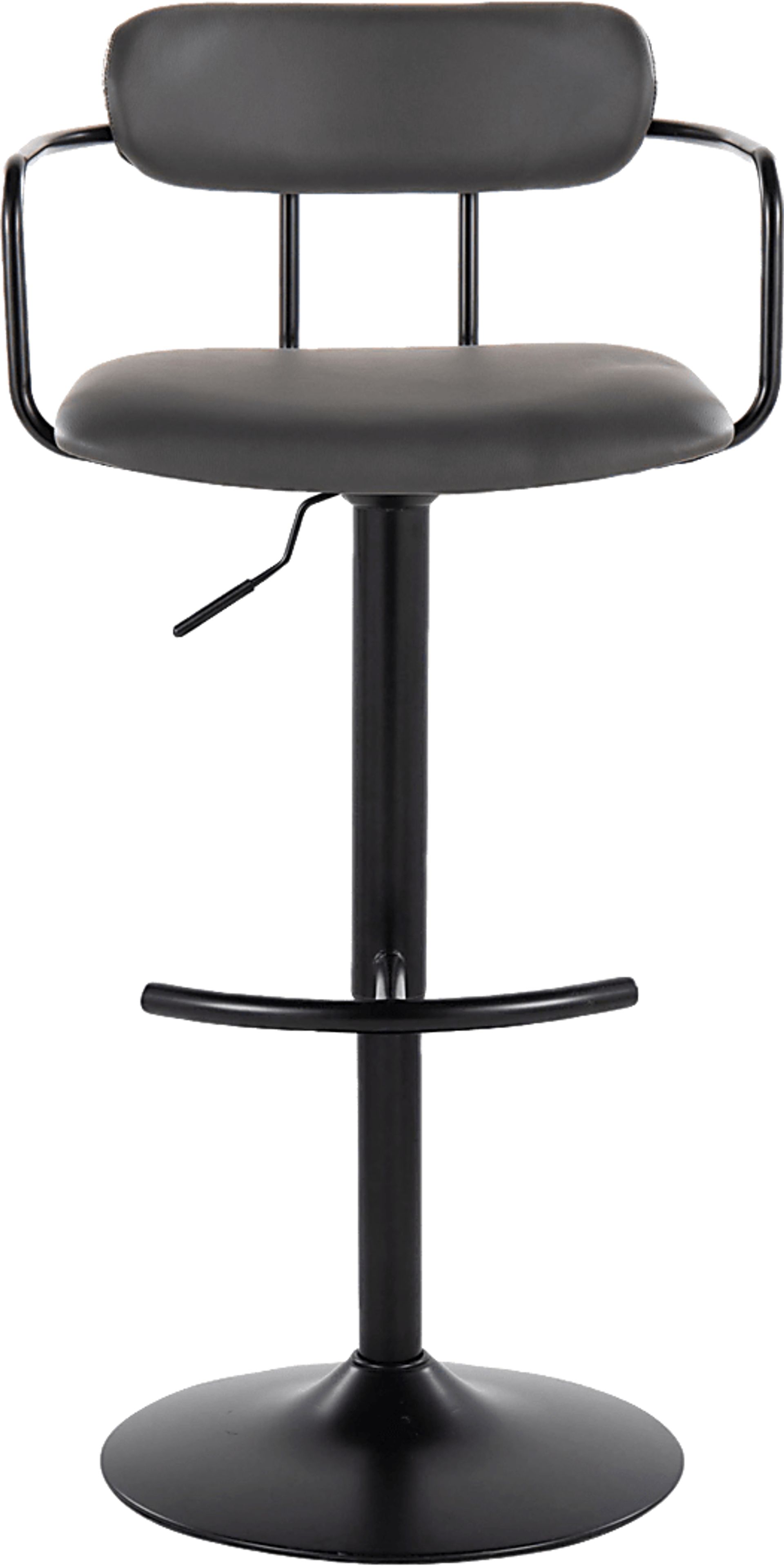 Wedgefeild II Gray Adjustable Barstool, Set of 2 - Image 8
