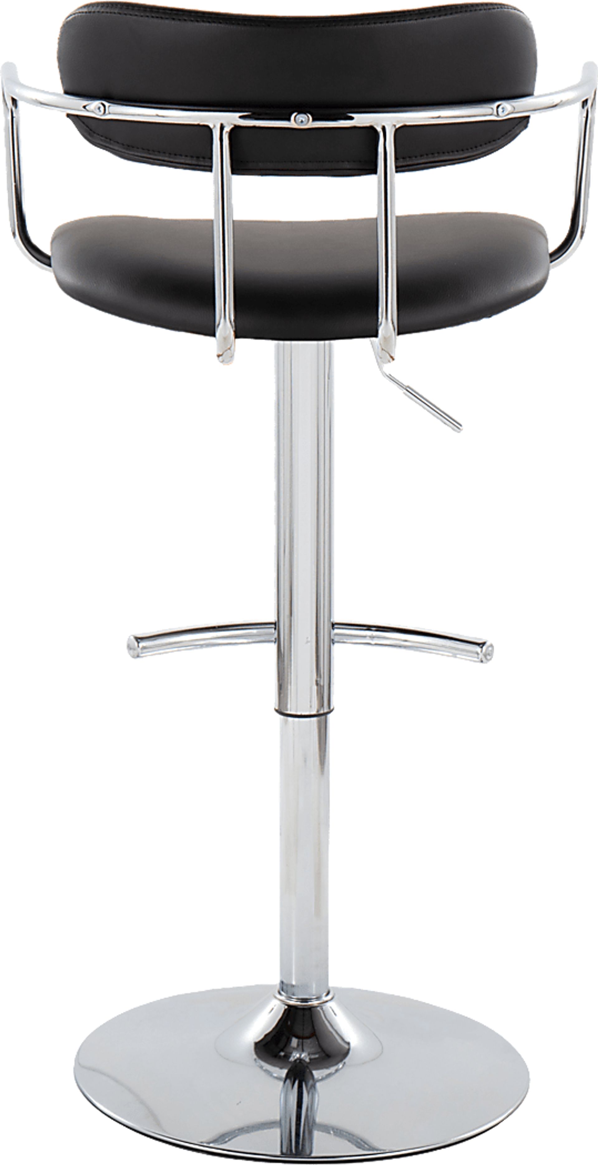 Wedgefeild IV Black Adjustable Barstool, Set of 2 - Image 8