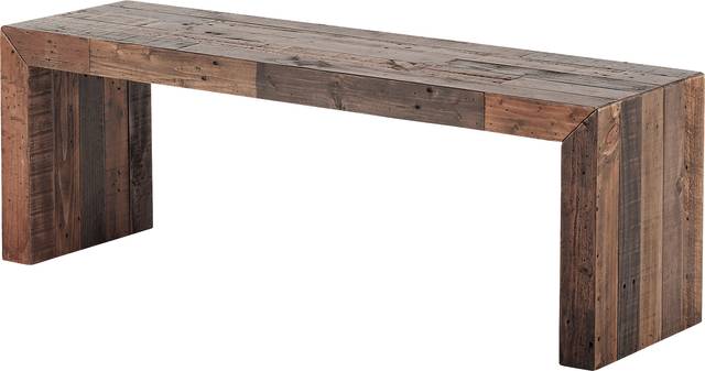 Wedgemere Brown Bench - Thumbnail - Image 3