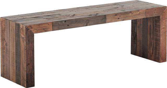 Wedgemere Brown Bench - Thumbnail - Image 1