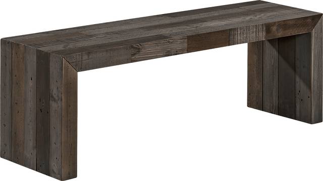 Wedgemere Gray Bench - Thumbnail - Image 1