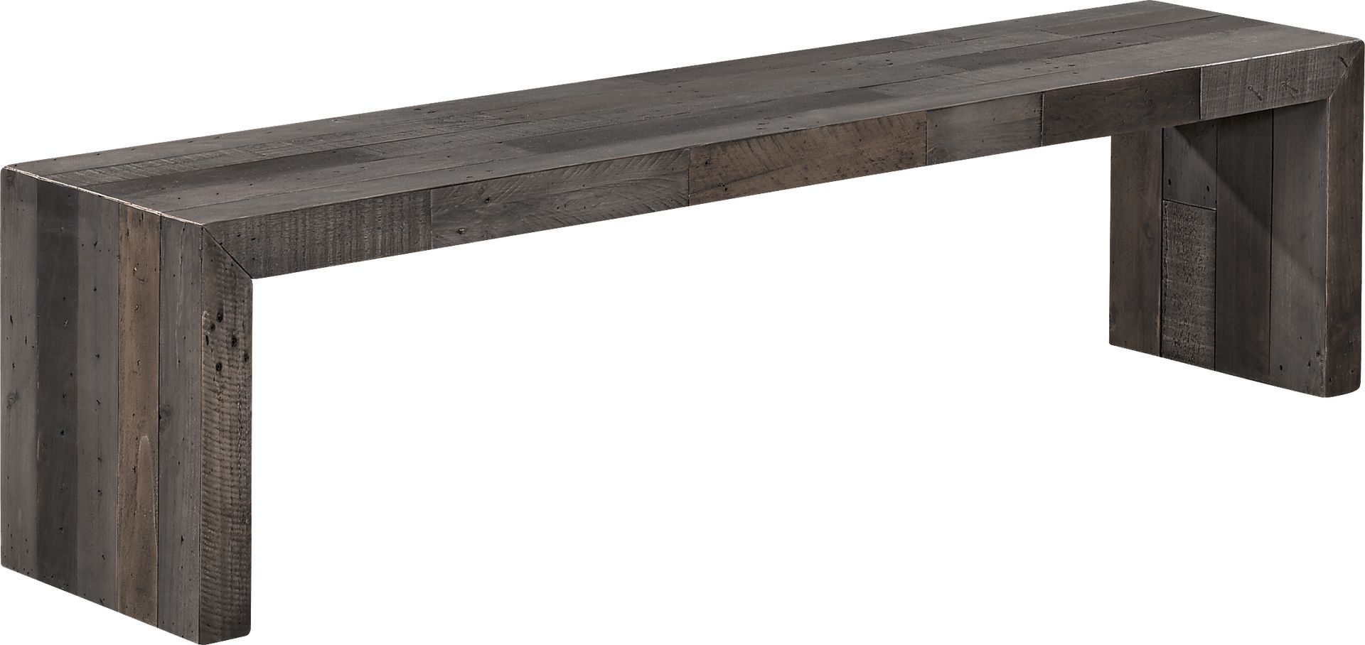 Wedgemere Large Gray Bench - Image 1