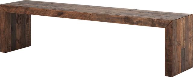 Wedgemere Light Brown Large Bench - Thumbnail - Image 2
