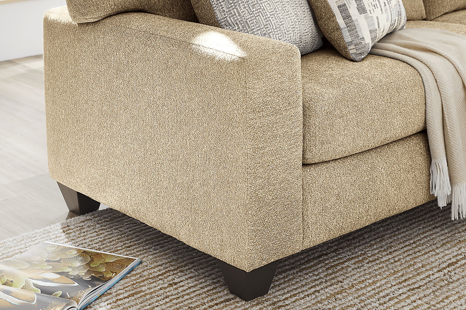 Wedgewood Beige 2 Pc Sectional - Image 5