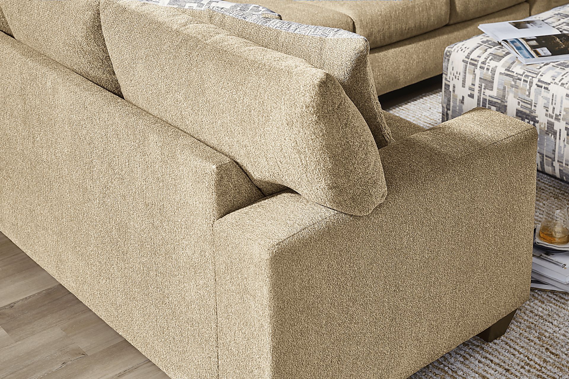 Wedgewood Beige 2 Pc Sectional - Image 7