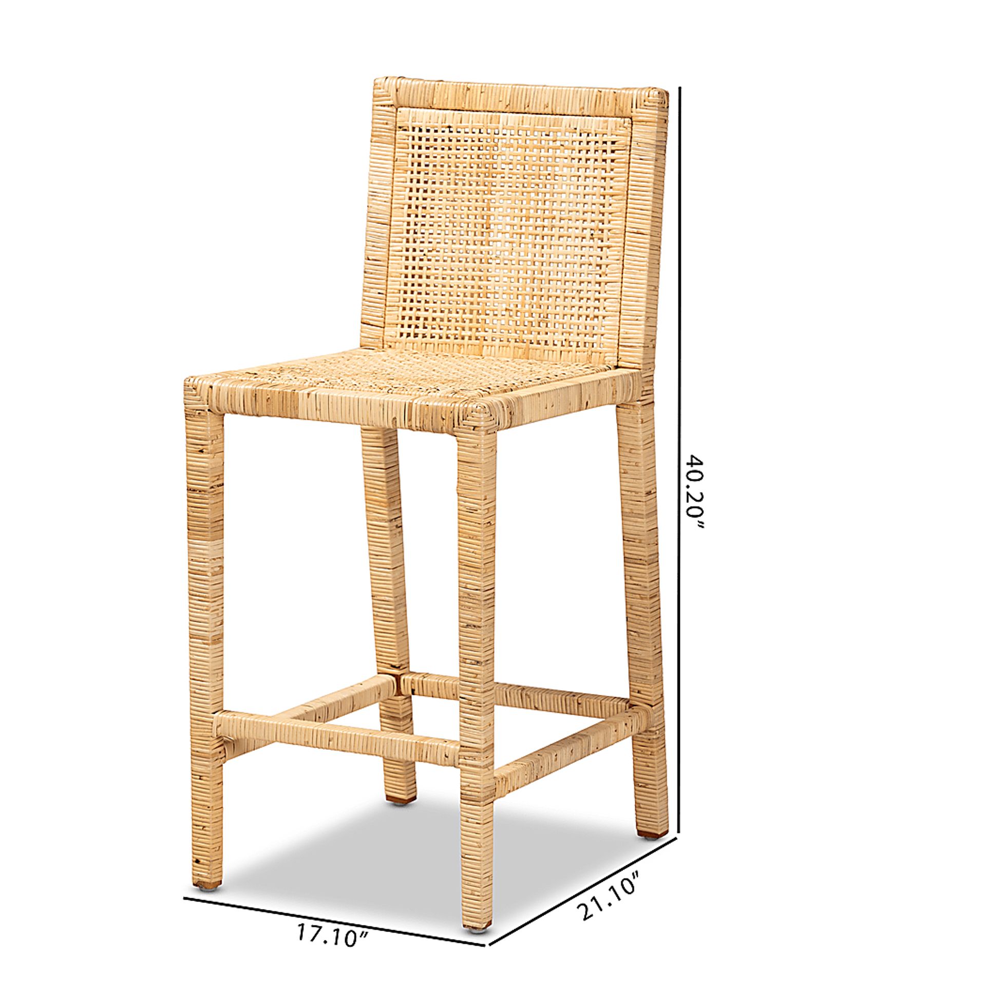 Weehawken Brown Counter Height Stool - Image 18