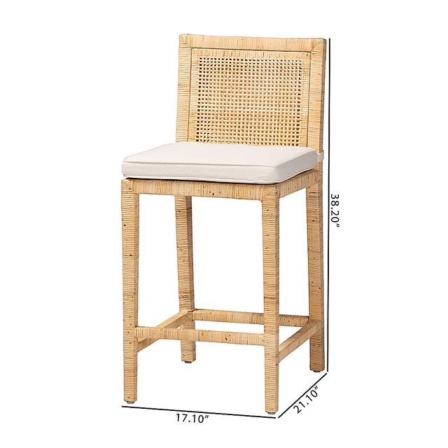 Weehawken Brown Counter Height Stool - Thumbnail - Image 10