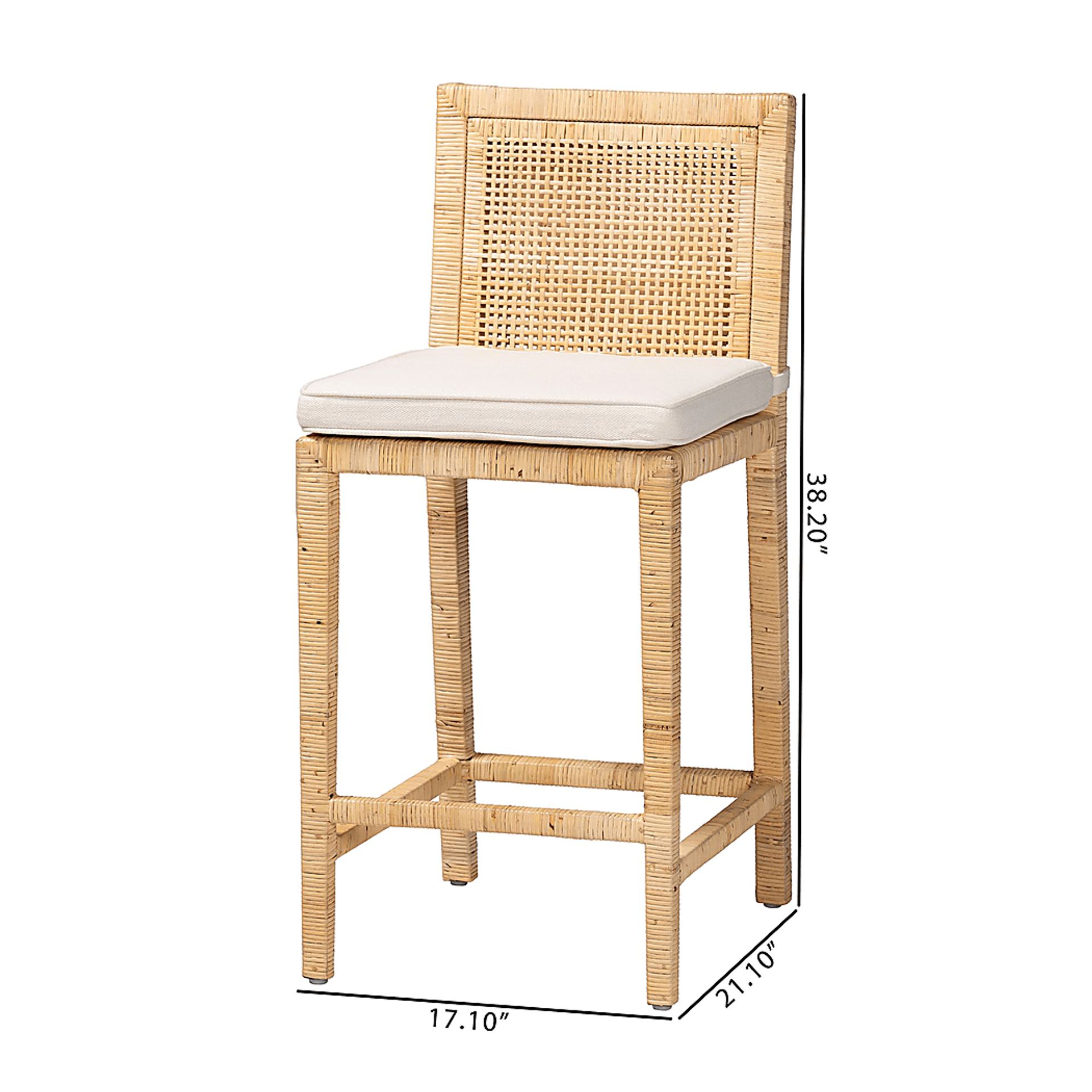 Weehawken Brown Counter Height Stool - Image 10