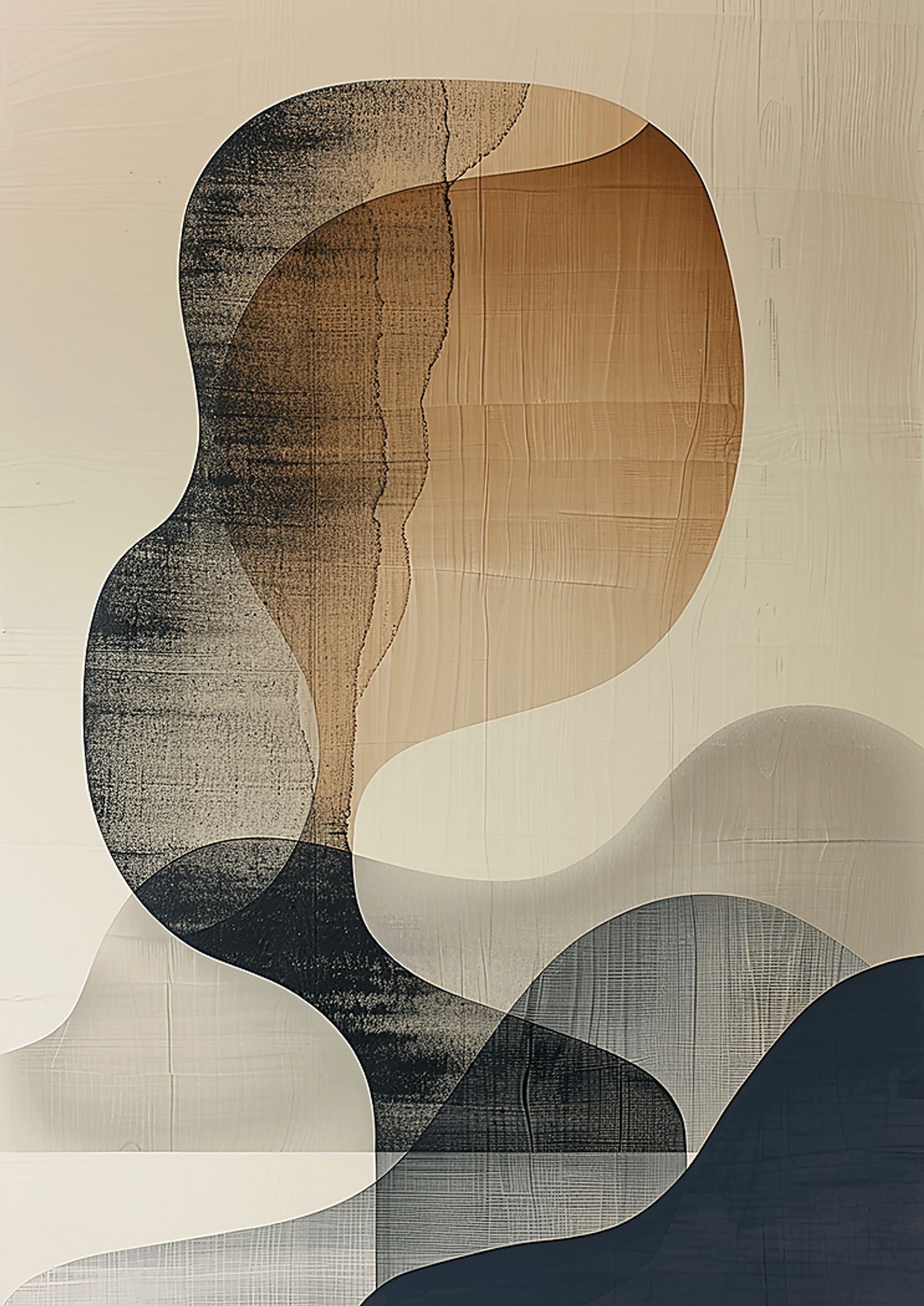 Wehnwood Brown Artwork - Image 1
