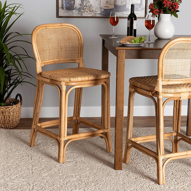 Wehrle Brown Counter Stool - Thumbnail - Image 2