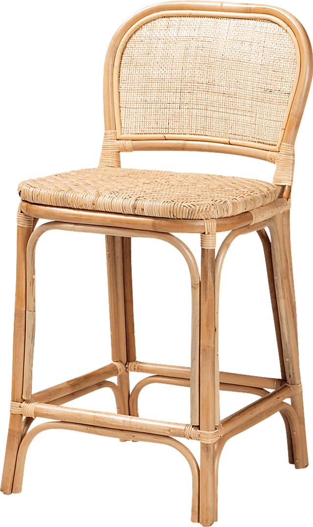 Wehrle Brown Counter Stool - Thumbnail - Image 4
