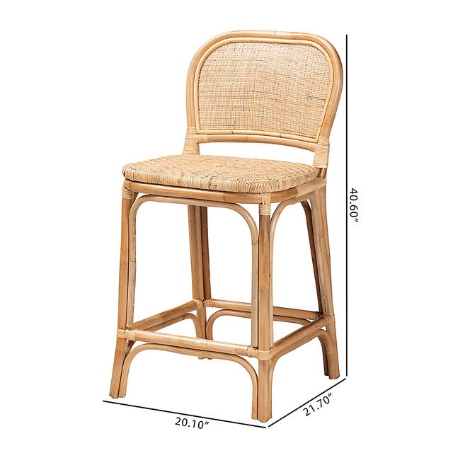 Wehrle Brown Counter Stool - Thumbnail - Image 10