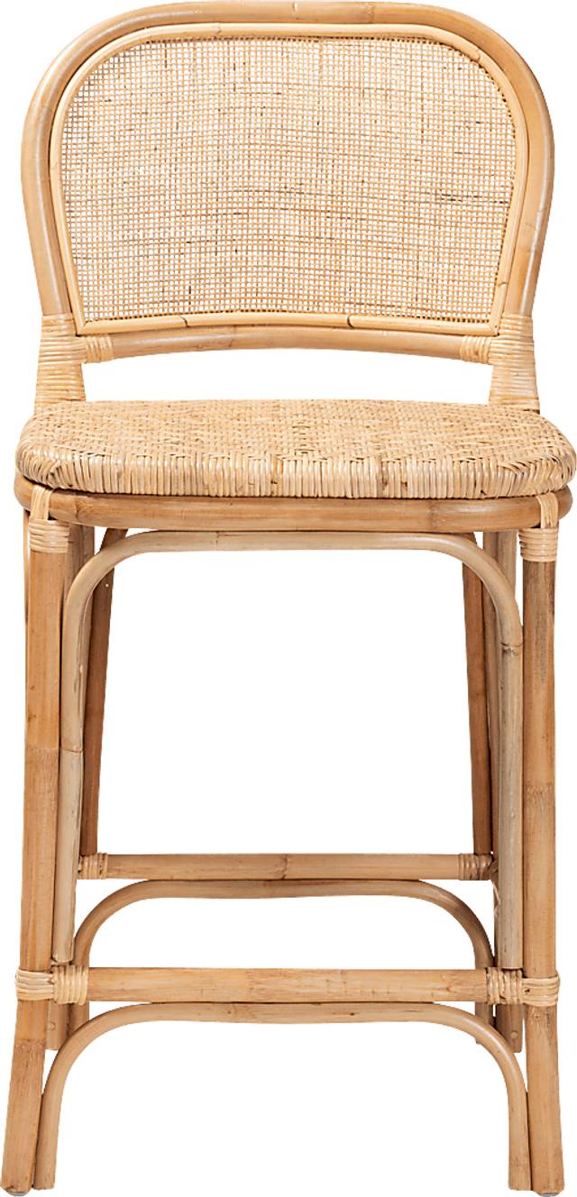 Wehrle Brown Counter Stool - Thumbnail - Image 1