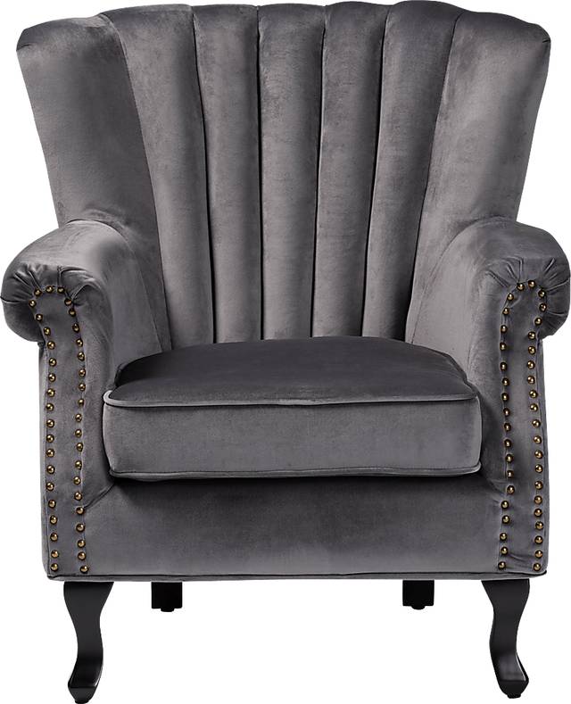 Weiblen Gray Accent Chair - Thumbnail - Image 2