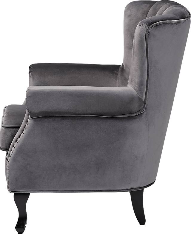 Weiblen Gray Accent Chair - Thumbnail - Image 3