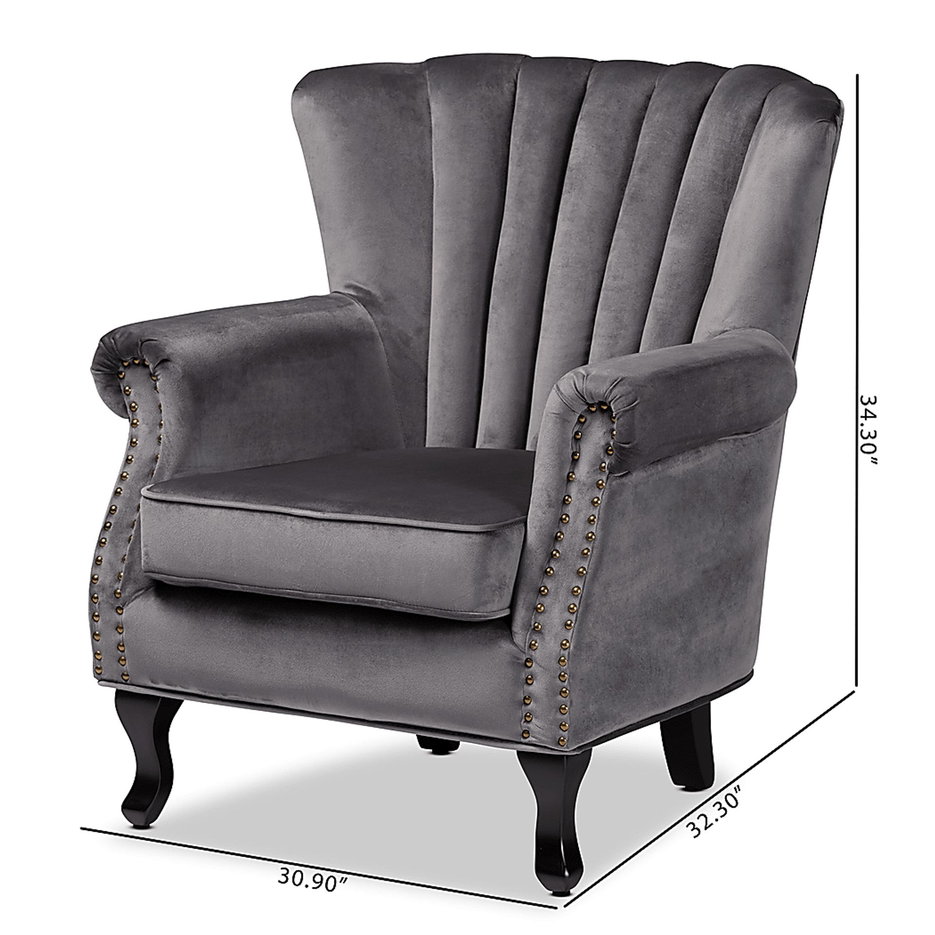 Weiblen Gray Accent Chair - Image 8