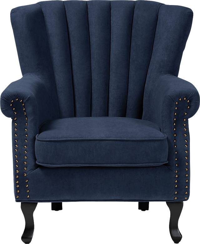 Weiblen Navy Accent Chair - Thumbnail - Image 2