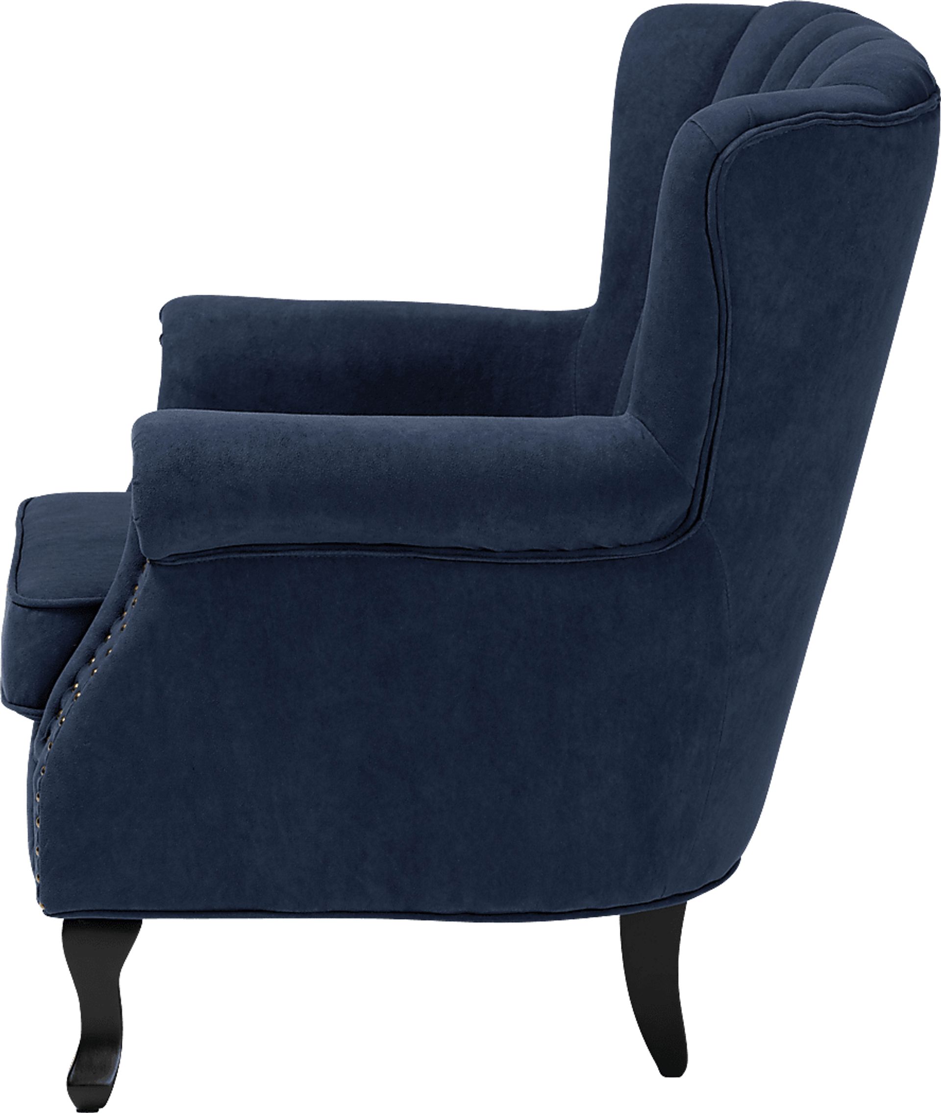 Weiblen Navy Accent Chair - Image 3