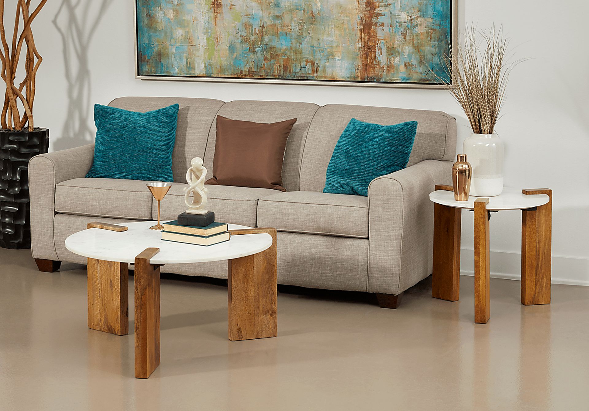 Weideman White End Table - Image 5