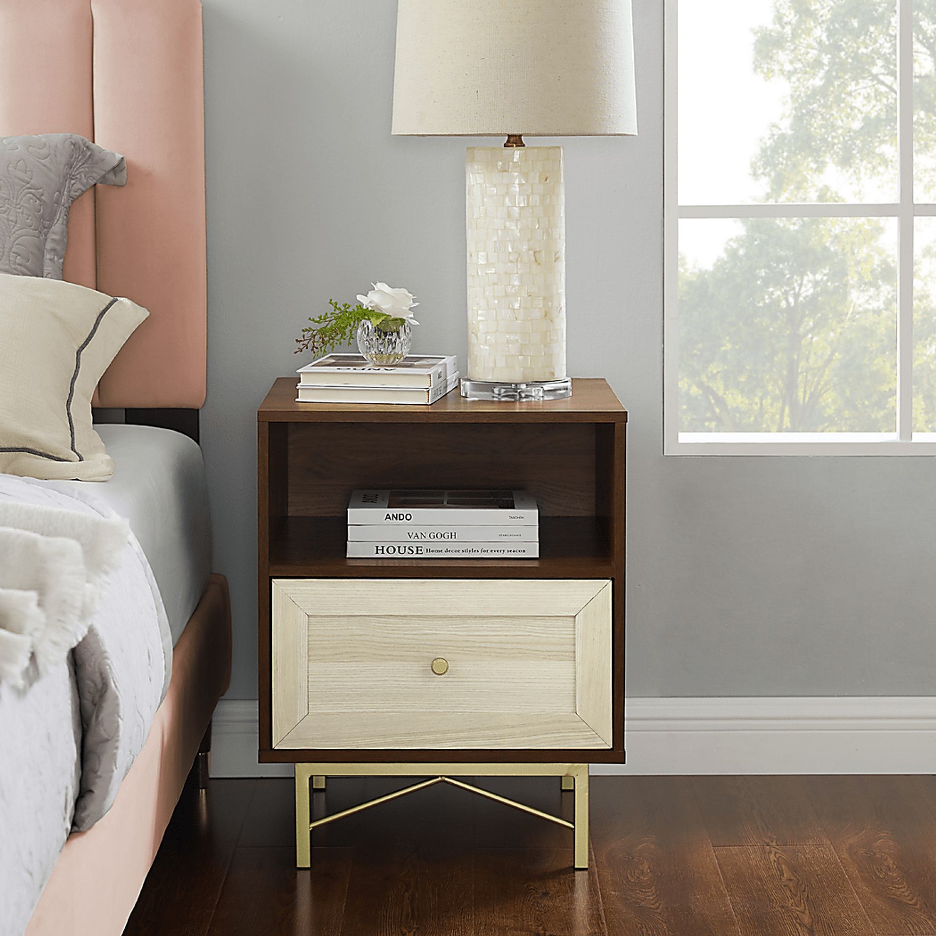 Weighmont White Nightstand - Image 5