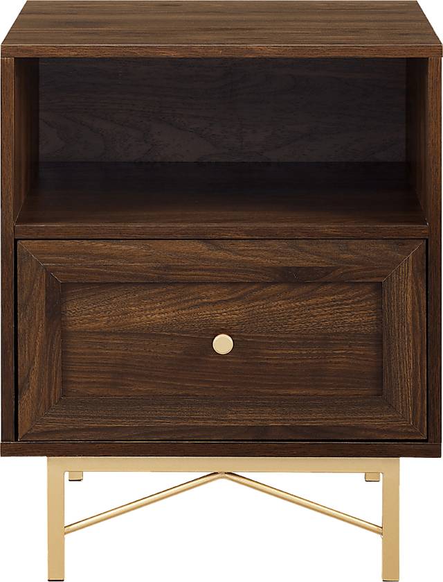 Weighmont Walnut Nightstand - Thumbnail - Image 2