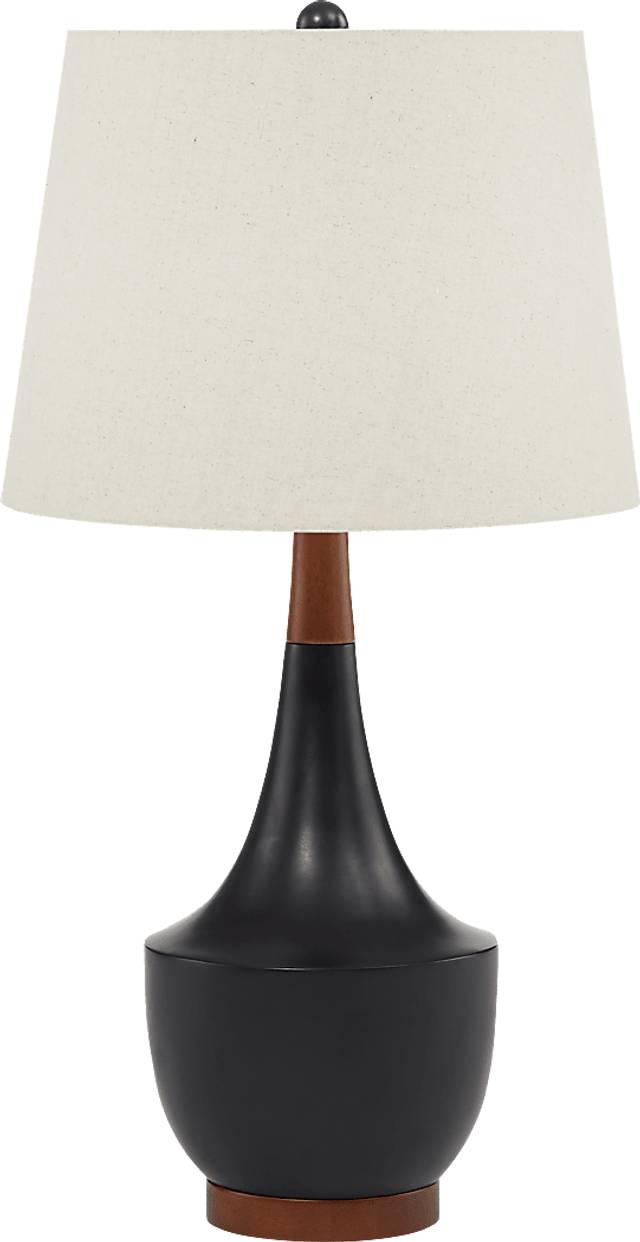 Weikel Boulevard Black Table Lamp - Thumbnail - Image 1
