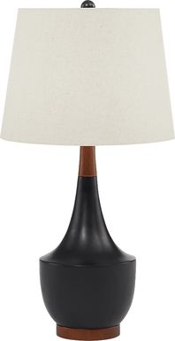 Weikel Boulevard Black Table Lamp