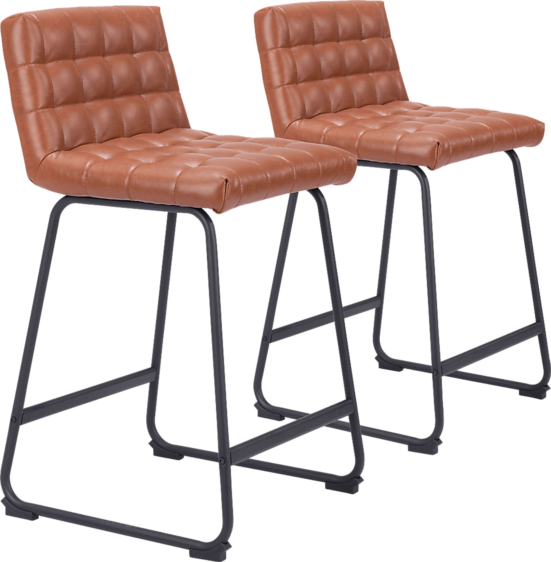 Weiland Brown Counter Height Stool, Set of 2 - Image 1