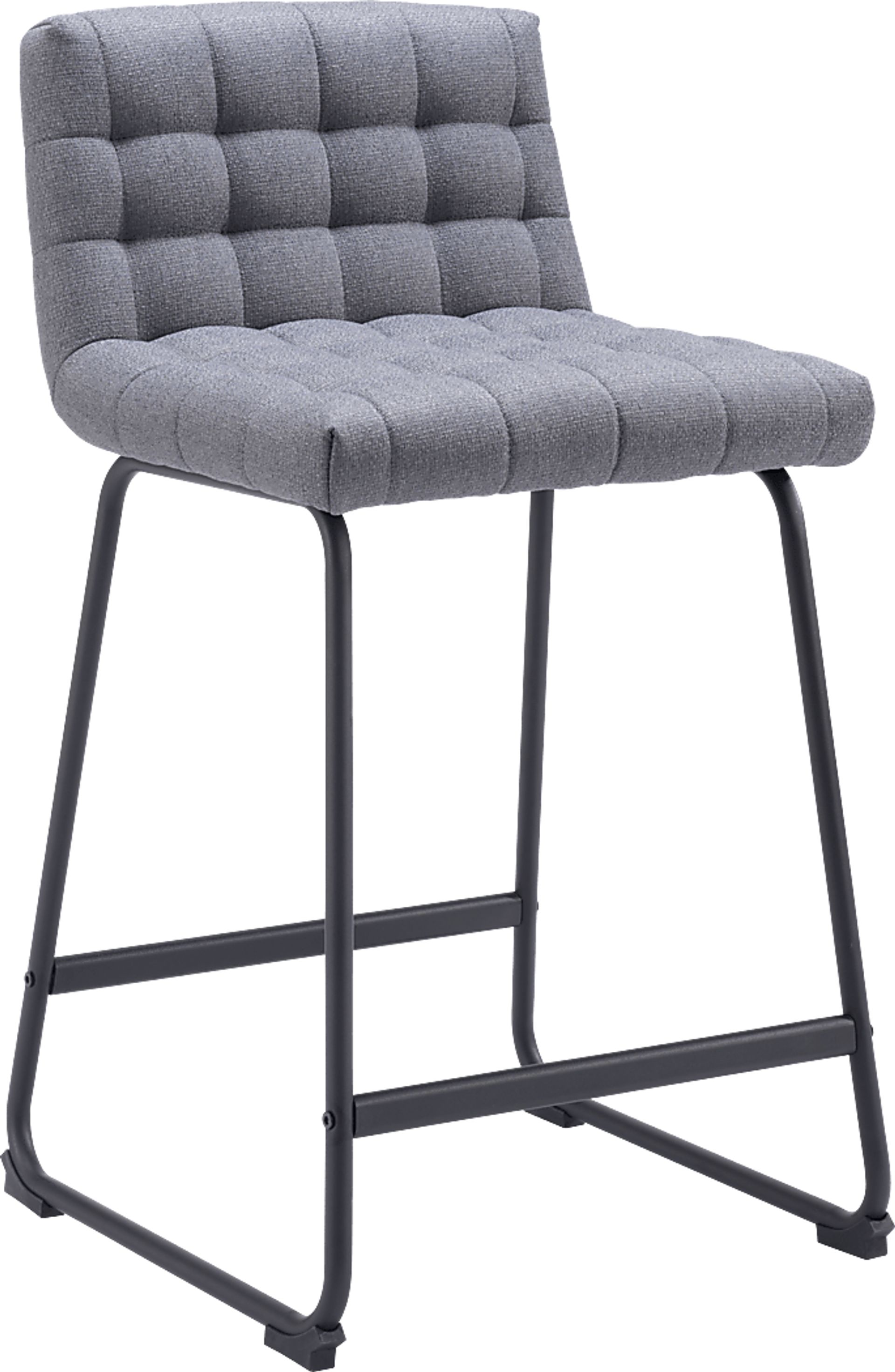 Weiland Gray Counter Height Stool, Set of 2 - Image 2