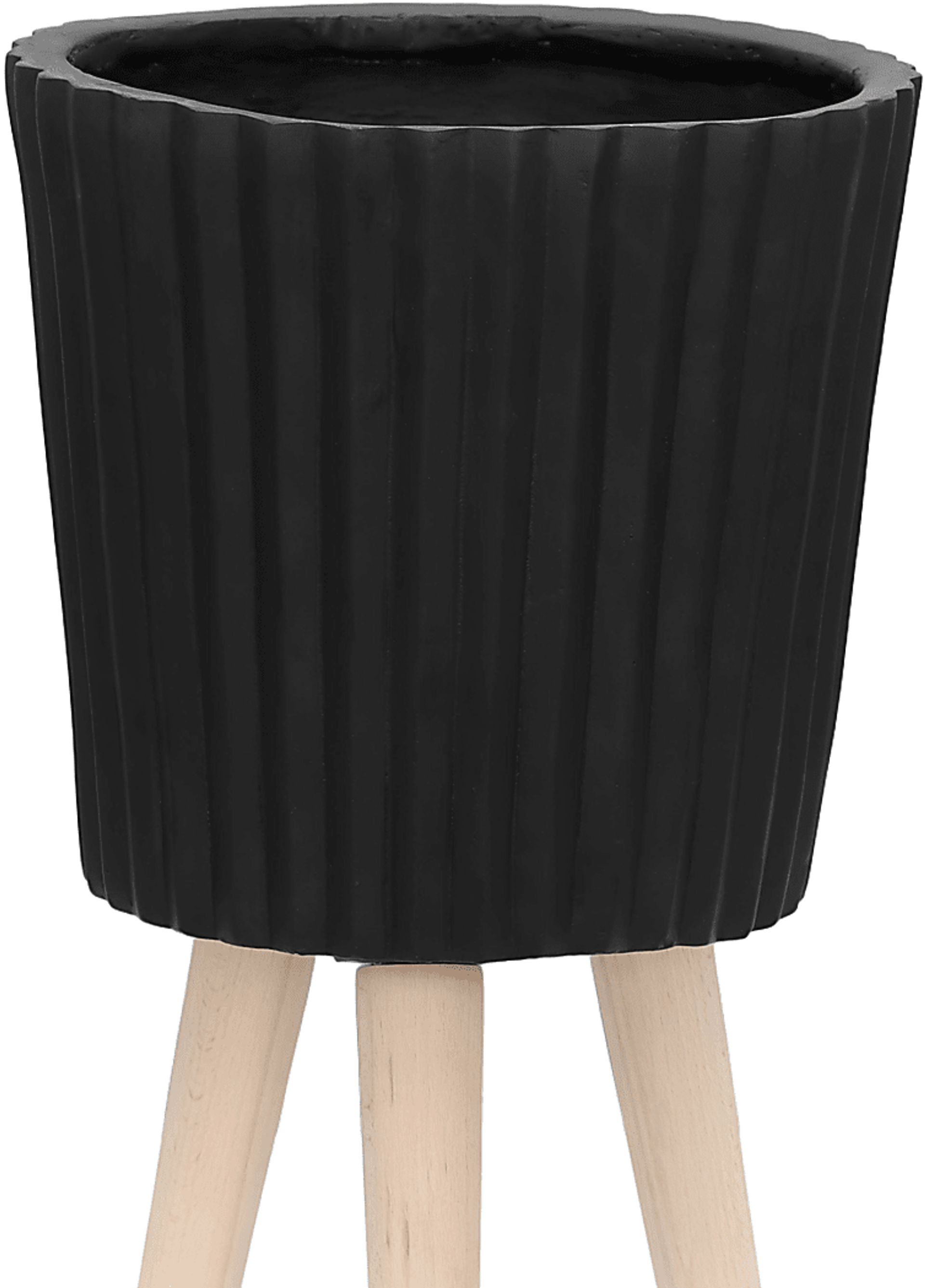 Weirton Black Planter, Set of 2 - Image 7