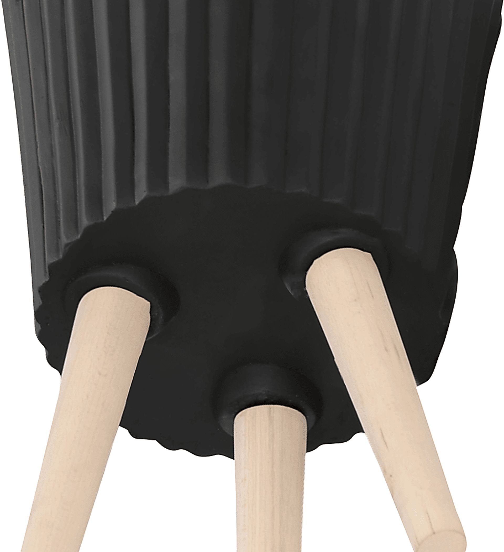 Weirton Black Planter, Set of 2 - Image 8