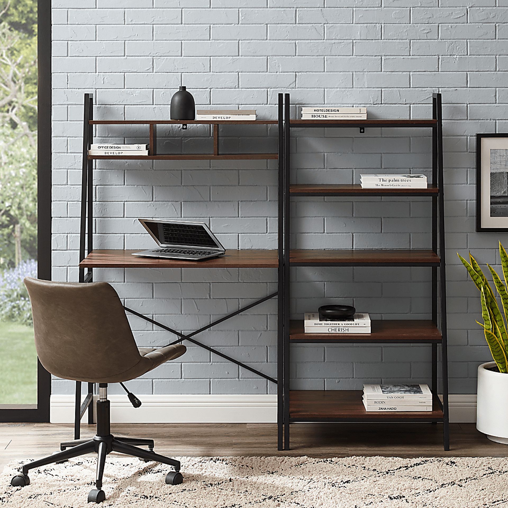 Weisbrook I Walnut Desk - Image 8