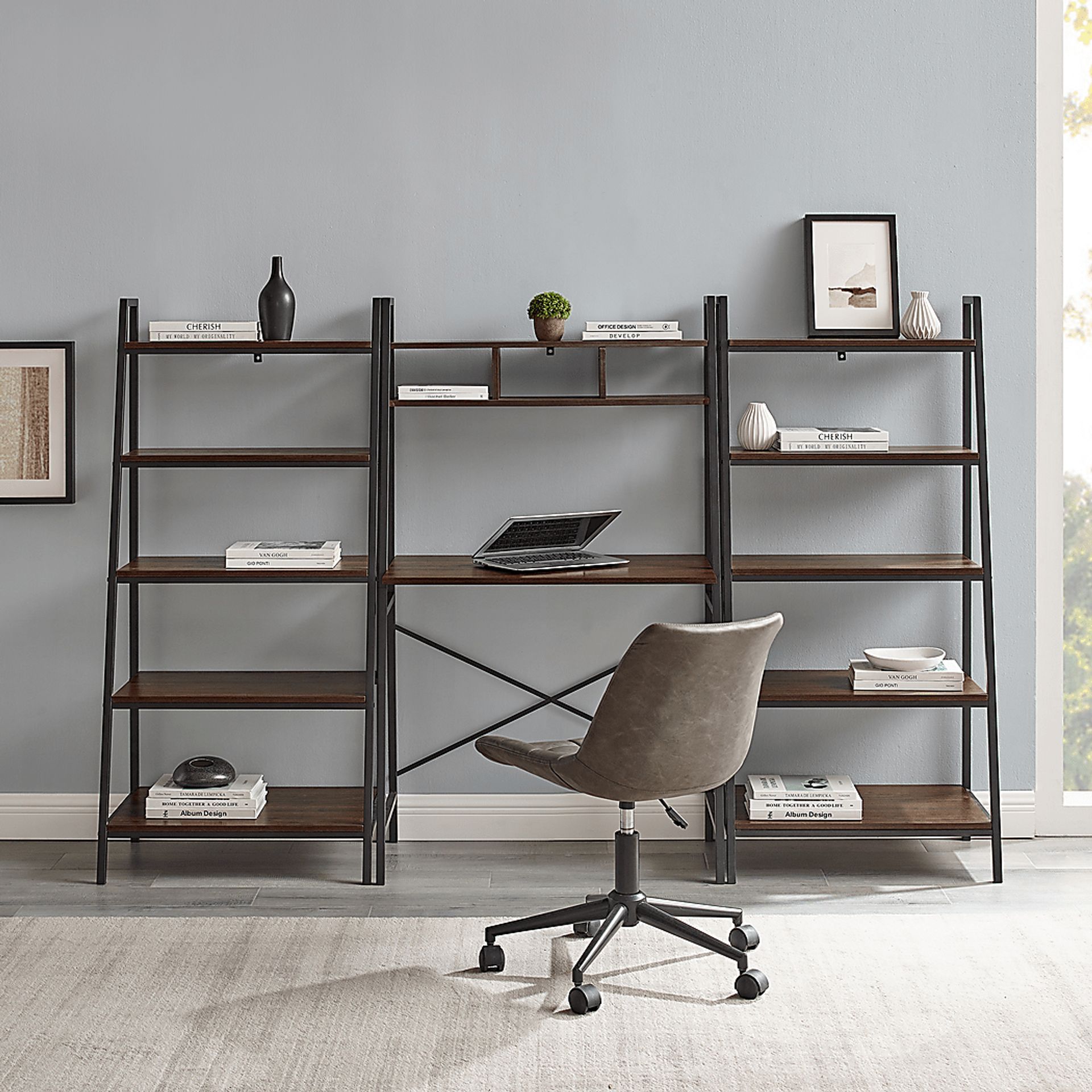 Weisbrook II Walnut Desk - Image 3
