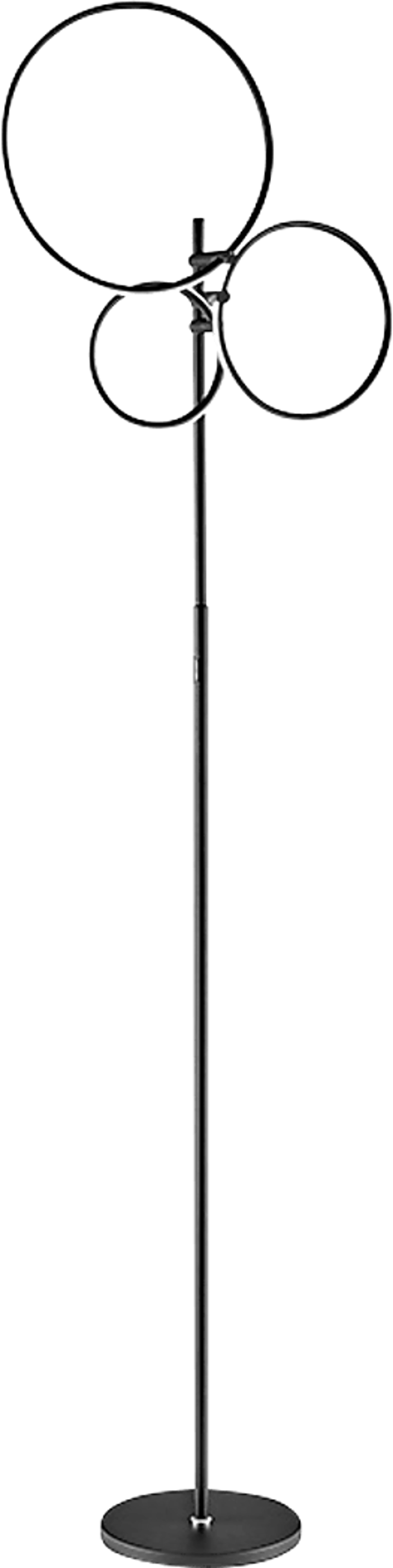 Weitzel Club Black Floor Lamp - Image 1