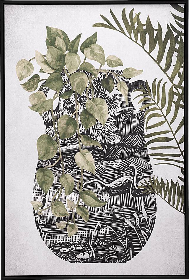 Welaka White Wall Art - Thumbnail - Image 1