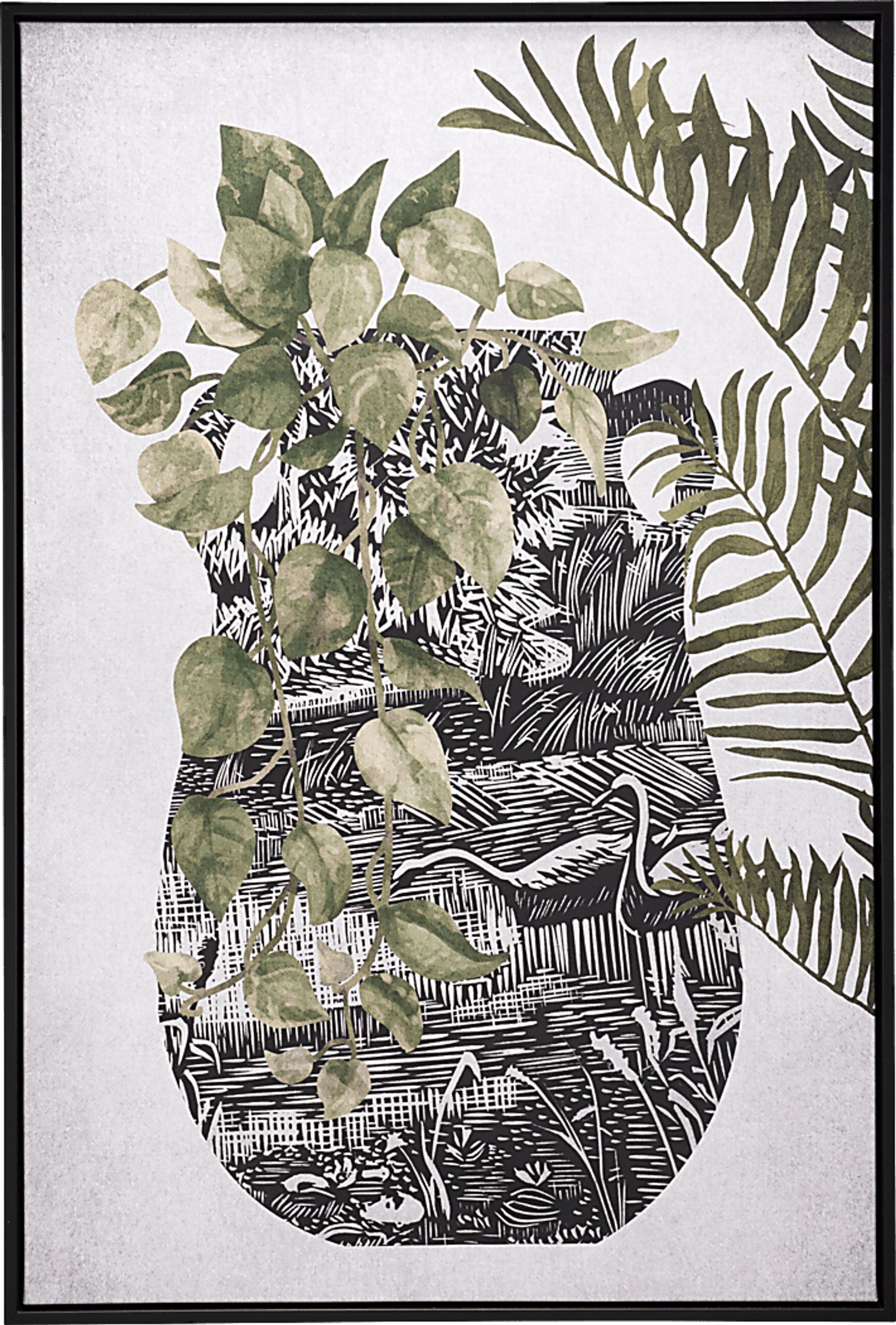 Welaka White Wall Art - Image 1