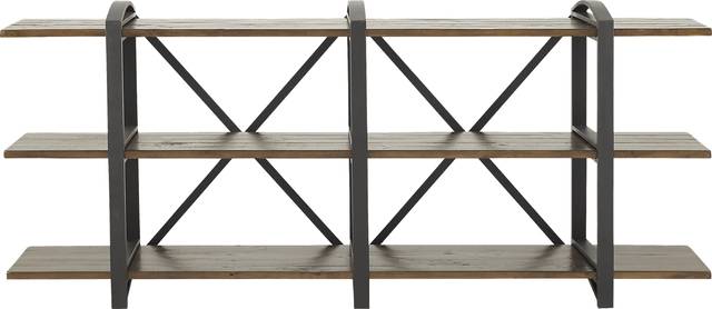 Weldon Mill Brown 3 Shelf 88 in. Display - Thumbnail - Image 1