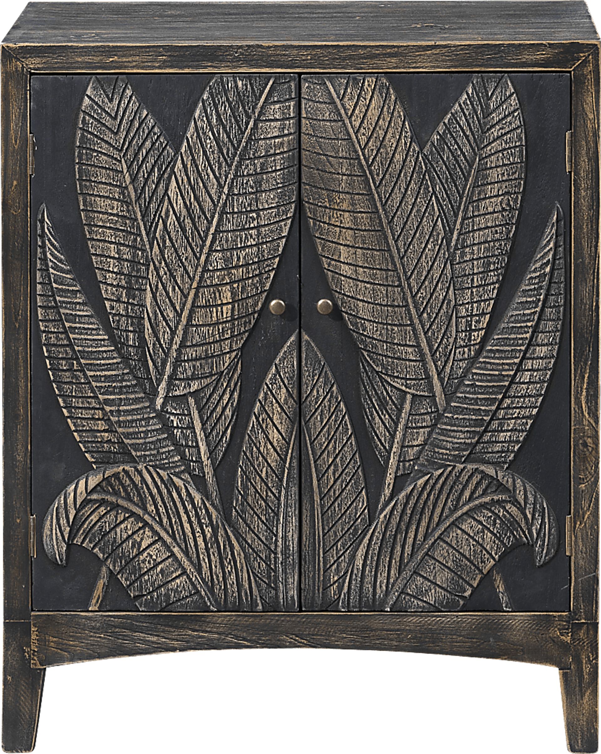 Weldwood Tobacco Accent Cabinet - Image 2